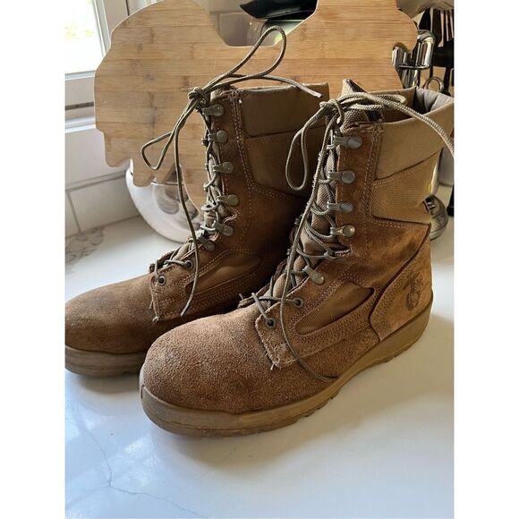 Altama Tactical Men’s Military Boots Gotetex Sz 12 Coyote Tan Temperate Weather - Picture 1 of 11